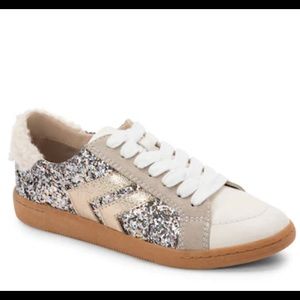 Brand new sneakers with sparkle detail